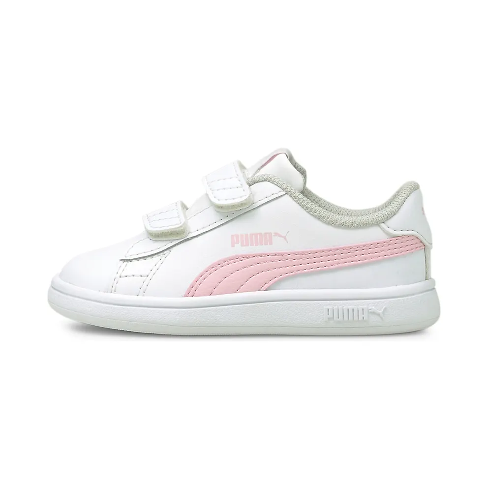 Puma Smash v2 White/Pink (365174-28)