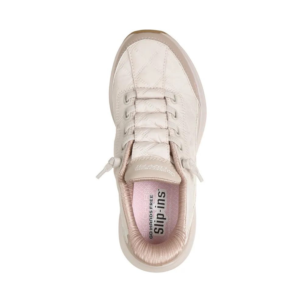 Skechers Slip-ins: Contour Foam – Cozy Fit Sneaker Natuurlijk/Taupe