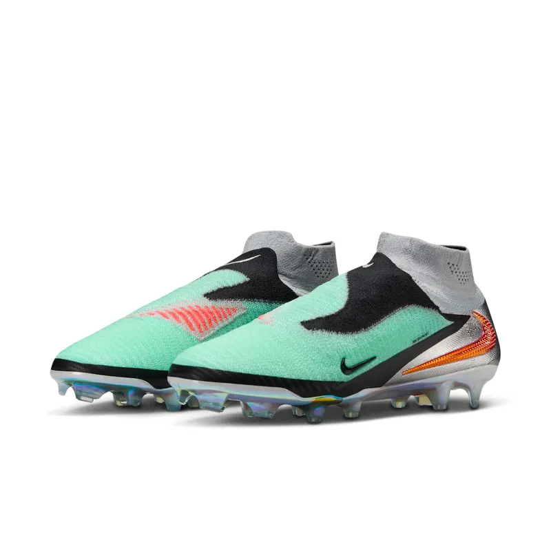 Nike Phantom 6 High Elite FG Chrome Black (IH3735-001)
