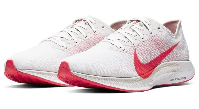 Nike Zoom Pegasus Turbo 2 Platinum Tint Laser Crimson