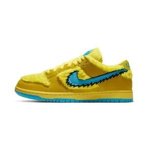 Nike SB Dunk Low Grateful Dead Bears – “Opti Yellow / Blue Fury” (CJ5378-700)