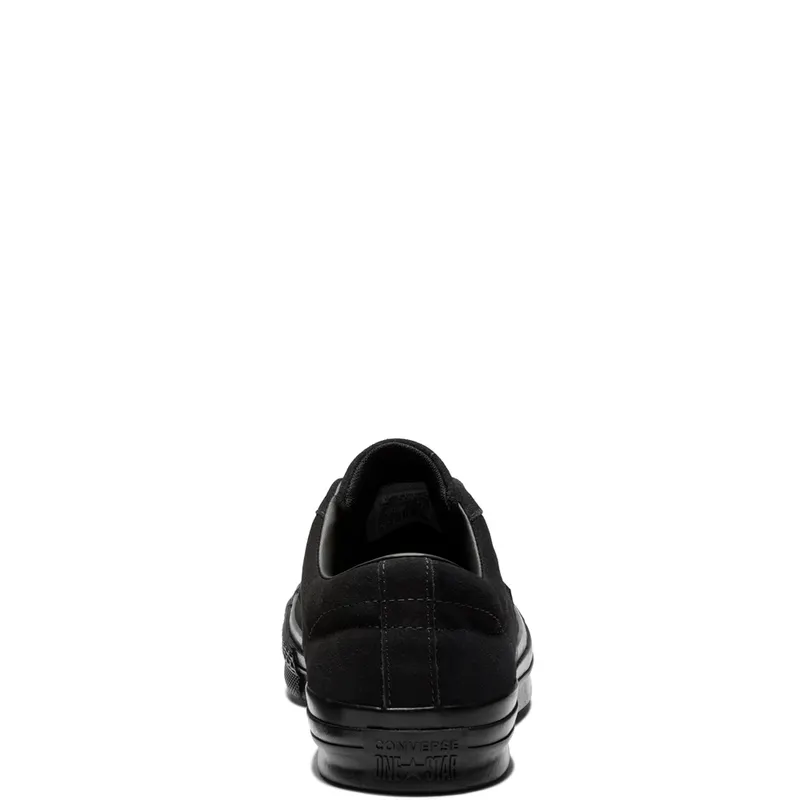 Converse One Star Suede Triple Black Low Top (162950C)