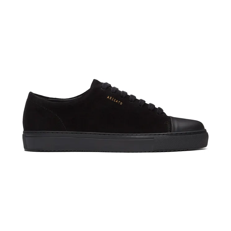 Axel Arigato Black Suede Cap-Toe Sneakers (20041)