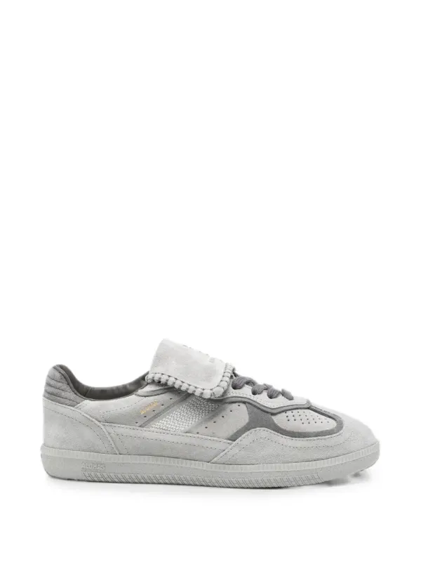 ALOHAS Leren with omgeslagen tong – Grey (S10091707)