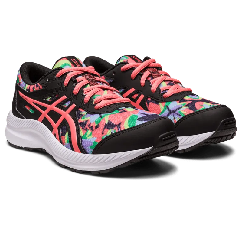 Asics CONTEND 8 GS Black/Papaya (1014A294.004)