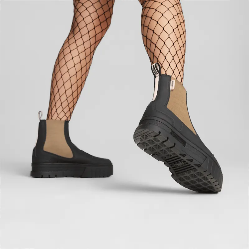 Puma Mayze Pop Chelsea wandelschoen Black (384549-03)