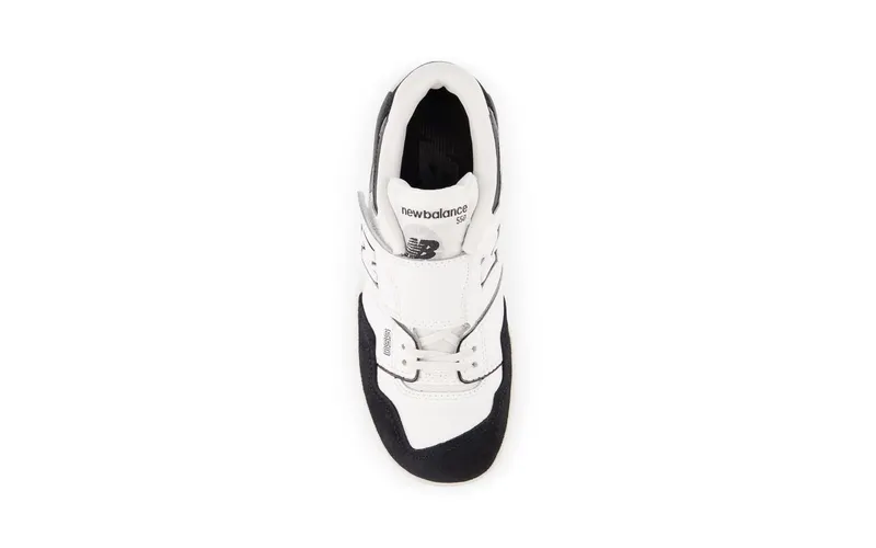 New Balance 550 Bungee Lace White Black Rain Cloud (PHB550CA)