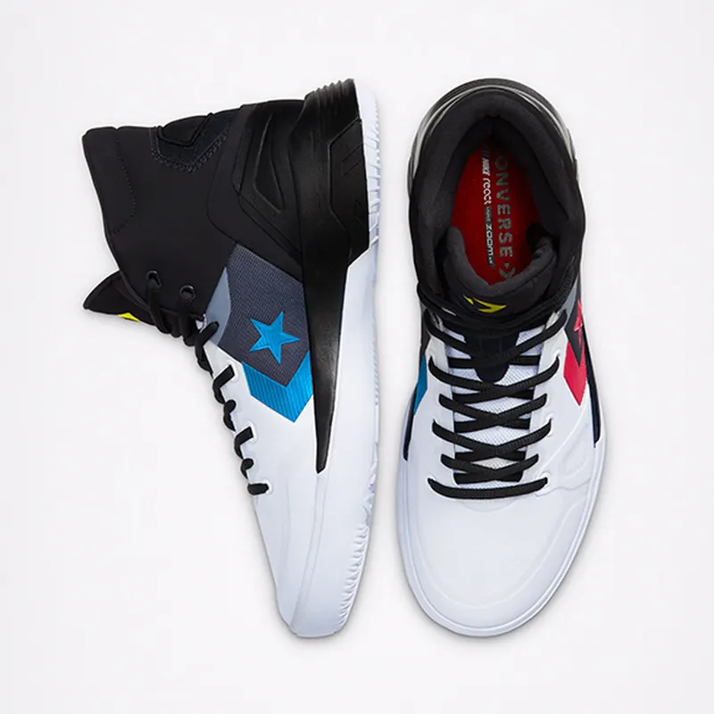 Converse  G4 Black White Multi Black/White-Solar Red (166804C)