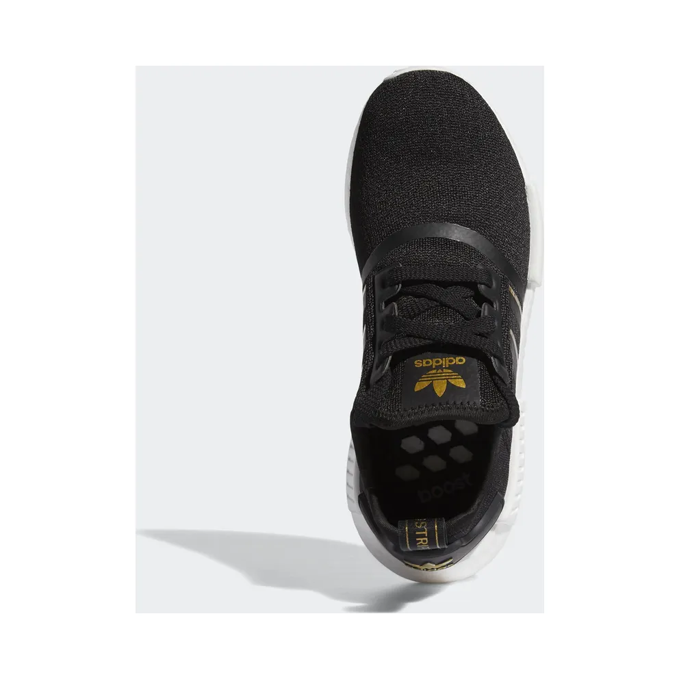 adidas NMD_R1 Core Black (W) Core Black/Gold Metallic/Crystal White (FW6433)