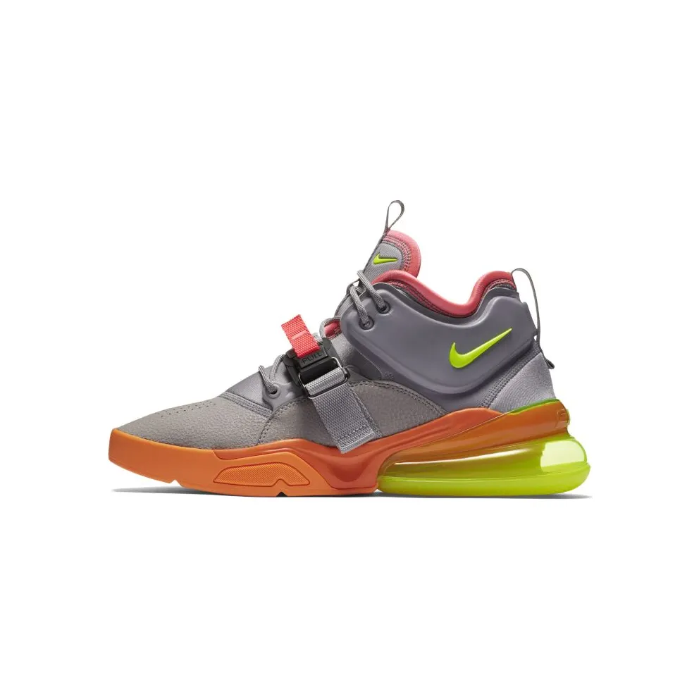 Nike Air Force 270 Sherbert Atmosphere Grey/Total Orange-Hot Punch-Volt (AH6772-007)