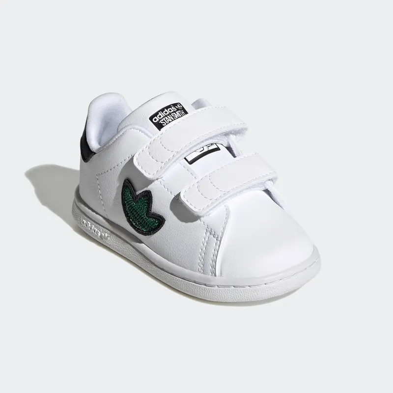 Adidas Stan Smith Cloud White / Green / Core Black (GY1793)
