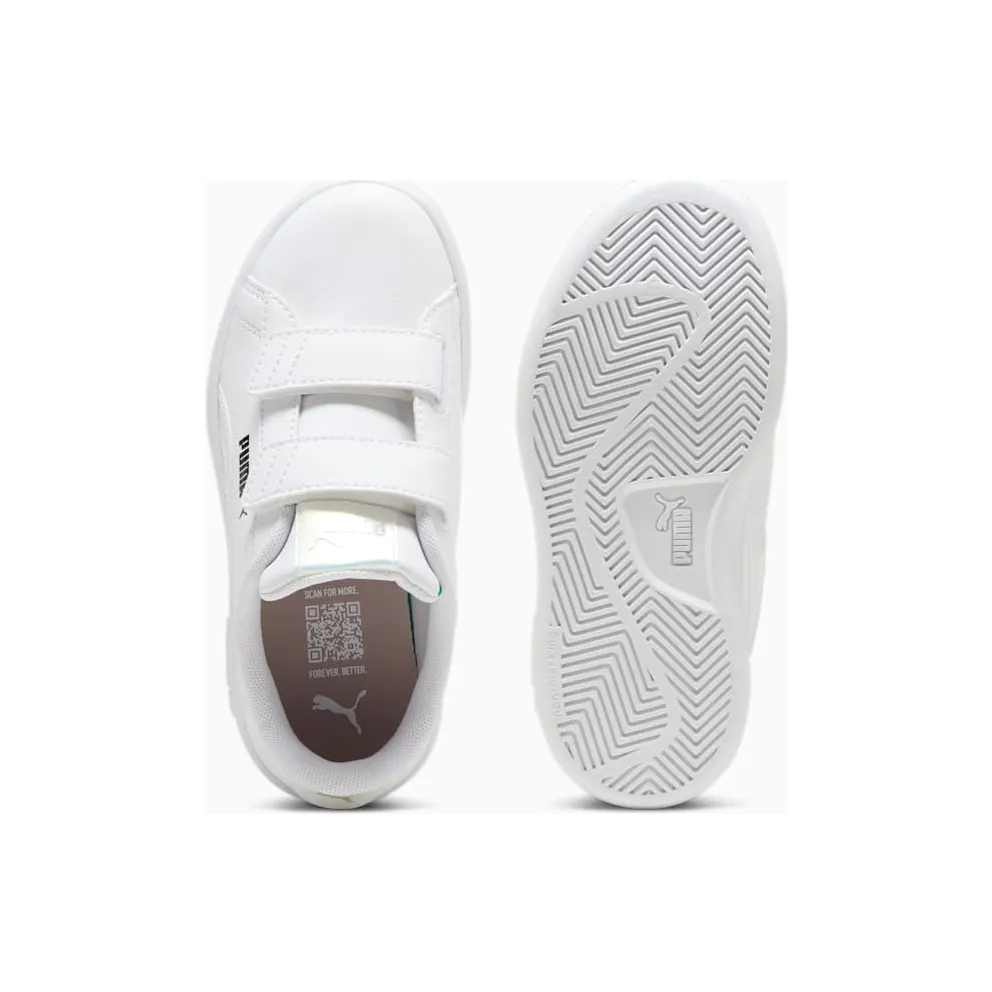 Puma Smash 3.0 Holo 2.0 Silver/White – “White” (398293-01)