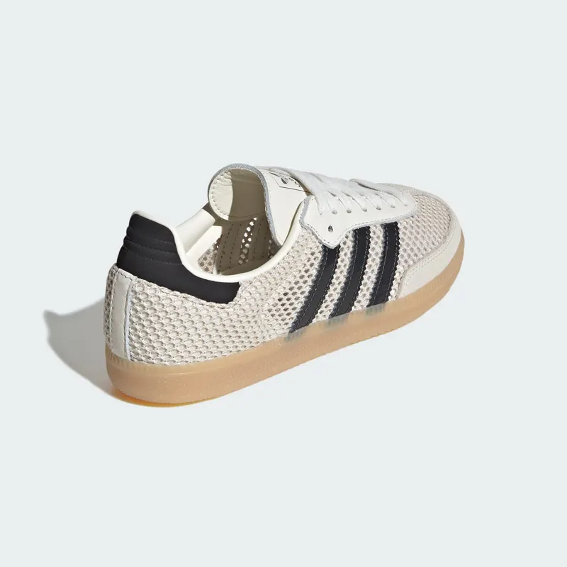 Adidas SAMBA OG Shoes Off White / Carbon / Gold Metallic (IH4003)