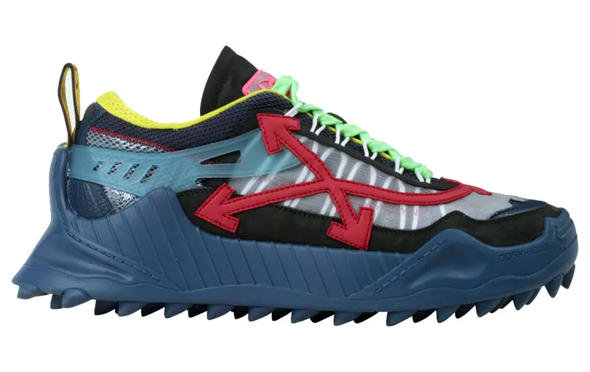 OFF-WHITE Odsy-1000 Blue Red FW19 (OMIA139F198000403020)