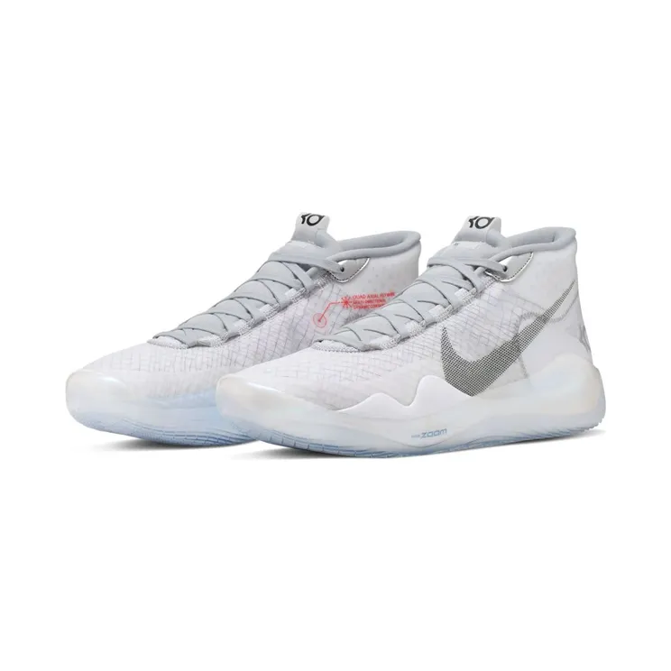 Nike Zoom KD 12 “White / Wolf Grey / Black” (CK1195-101)