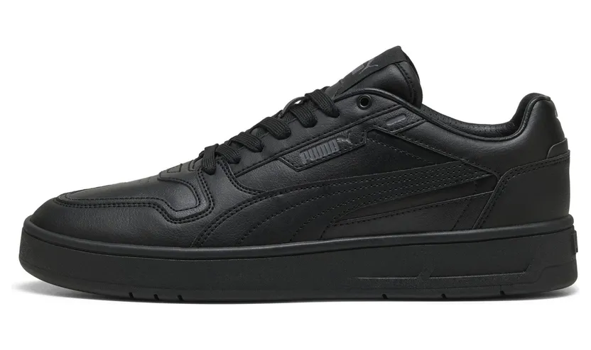 Puma Court Classic Street “Puma Black / Puma Black / Cool Dark Gray” (400196_02)