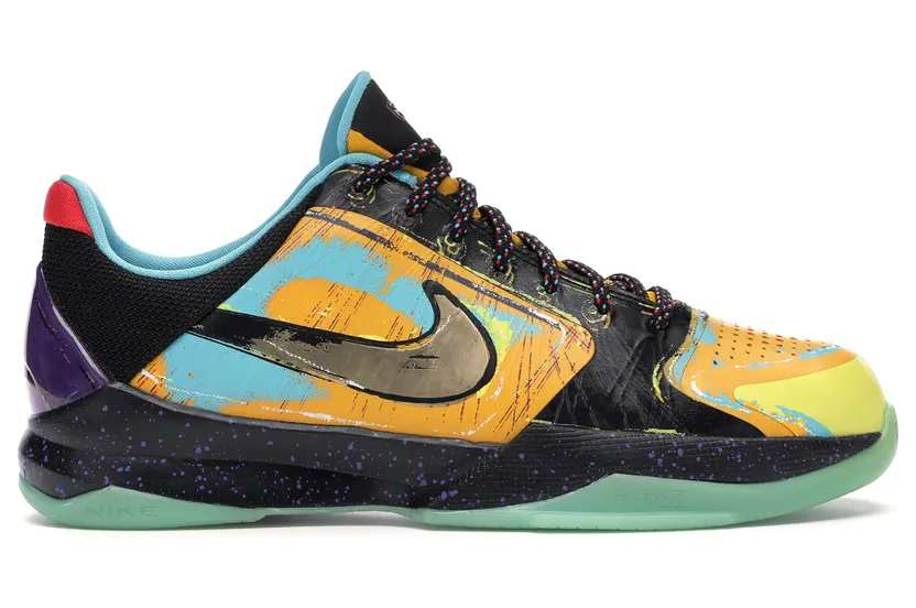 Nike Kobe 5’Prelude’ GS University Gold/Mtllc Gold-Blk (386647-700)