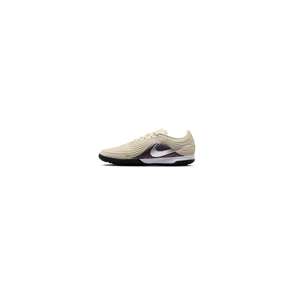 Nike United Tiempo Maestro Academy Turf Low-Top “Fossil / Burgundy Crush / Metallic Silver” (IO8462-201)