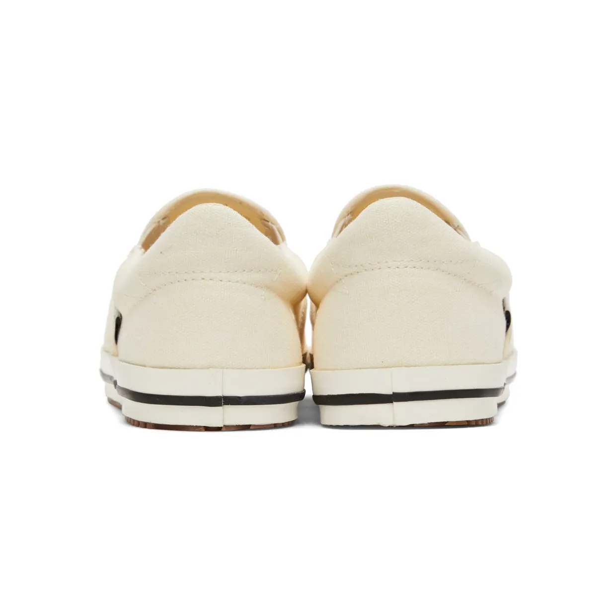 Palm Angels Off-White Square Vulcanized Slip-On Sneakers (PWIA046S22FAB0010110) (2)