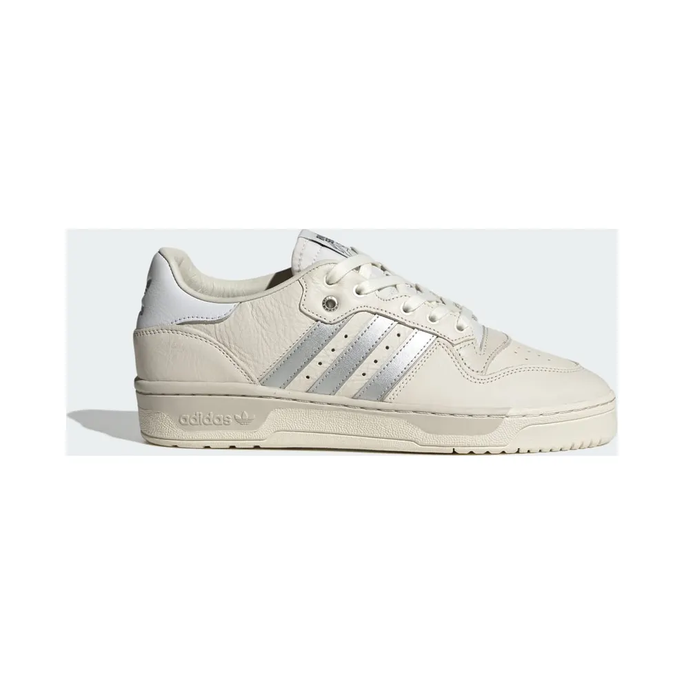 adidas Rivalry Low Consortium Schuh Chalk White / Silver Metallic / Grey One (IF0603)