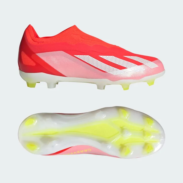 adidas X Crazyfast Elite Laceless Firm Ground Boots – “Red” (IF0672)