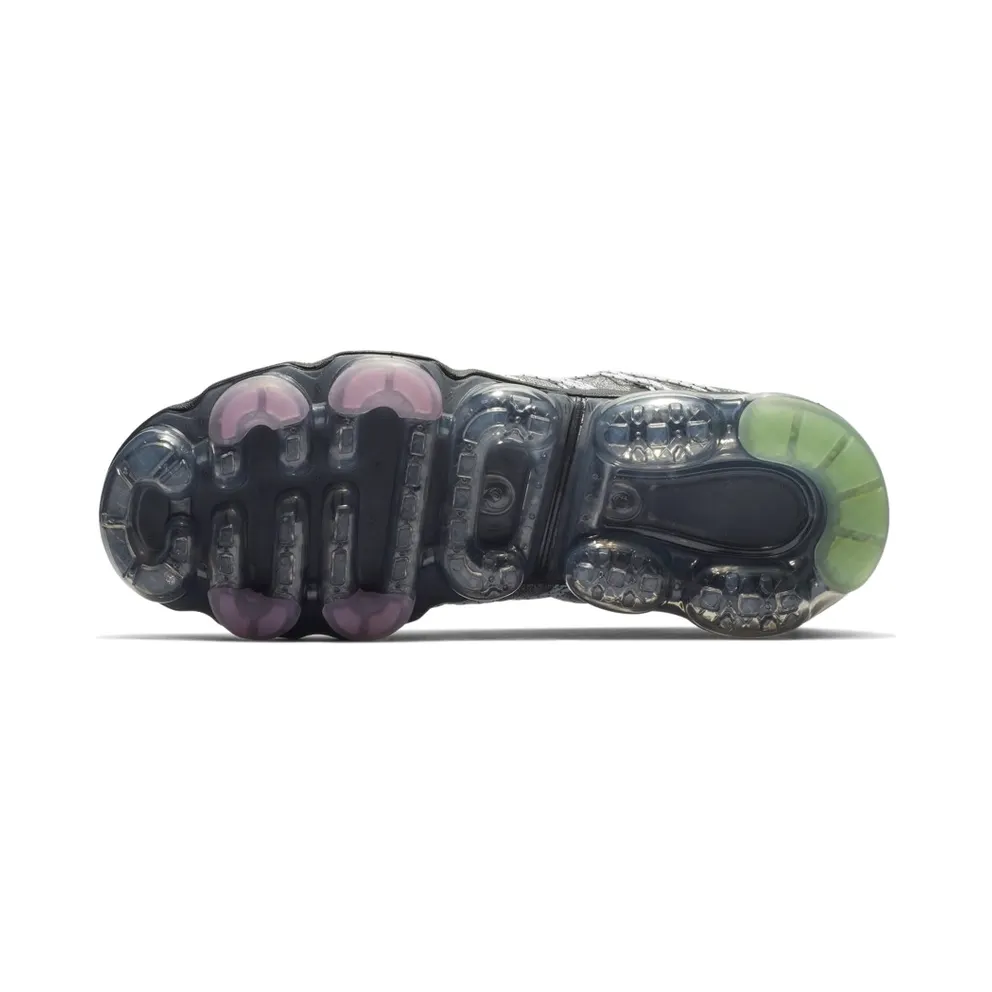 Nike Air VaporMax Run Utility White Black (W) White/Lime Blast-Pink Foam-Black (AQ8811-101)