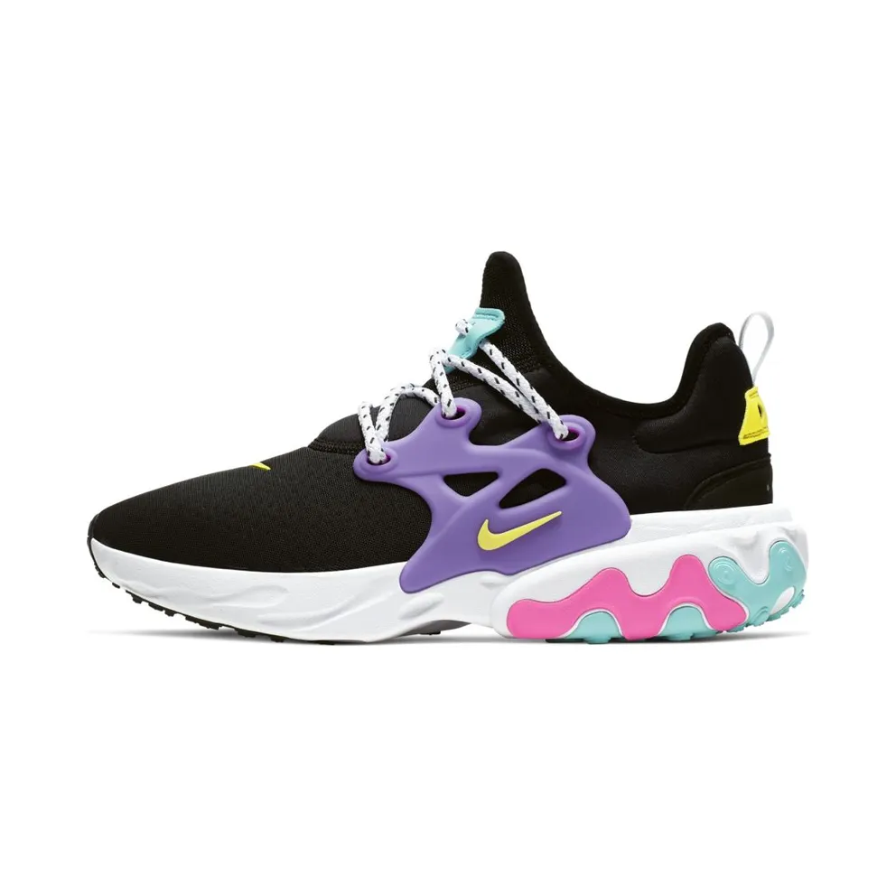 Nike React Presto Octopus Black/Dynamic Yellow-Aurora Green (CK0847-001)