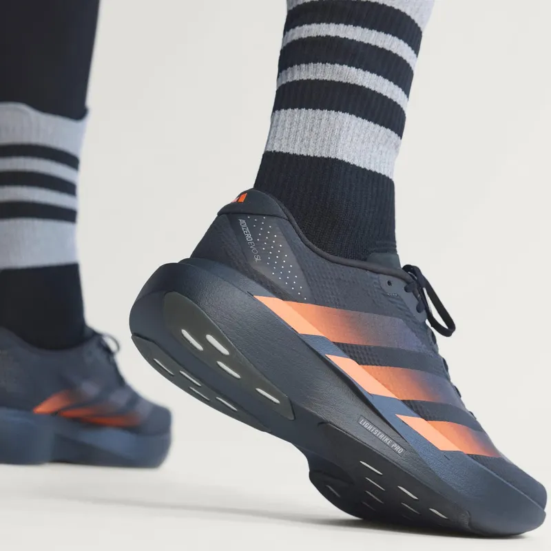 Adidas Adizero EVO SL Carbon / Core Black / Lucid Orange (KJ1995)