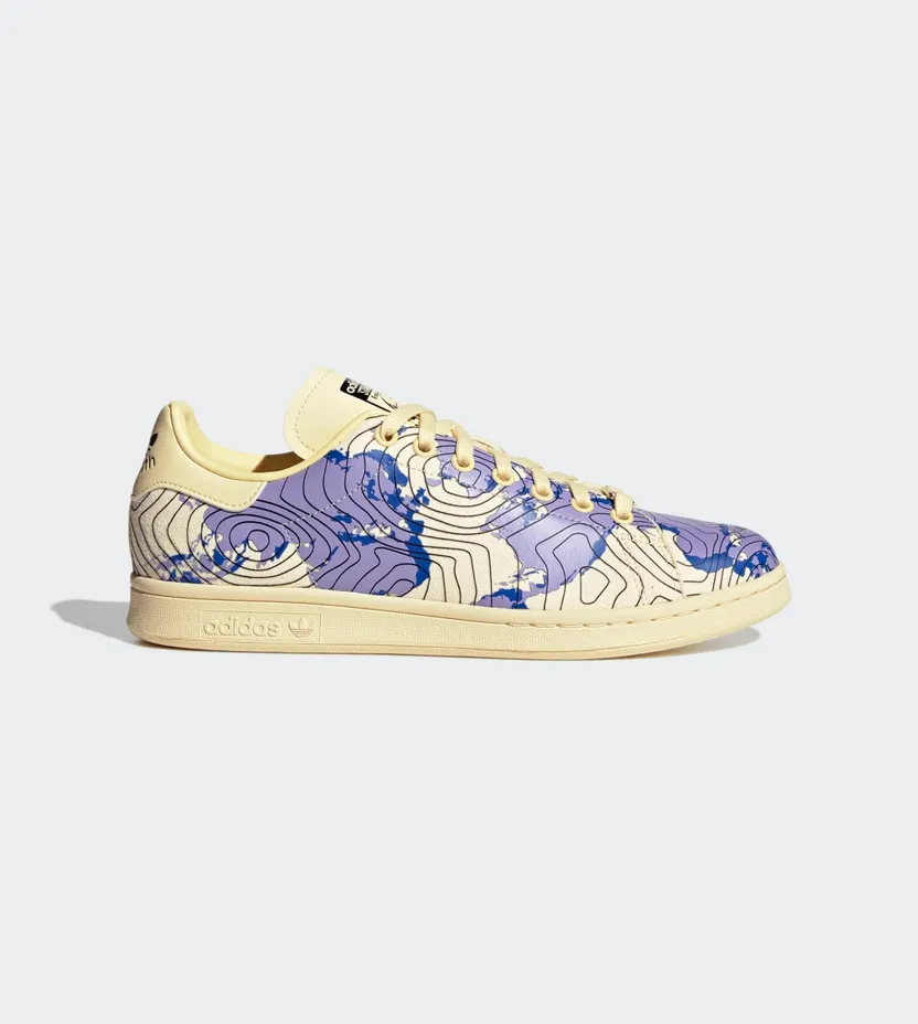 adidas Stan Smith Easy Yellow / Light Purple / Blue (GW0583)