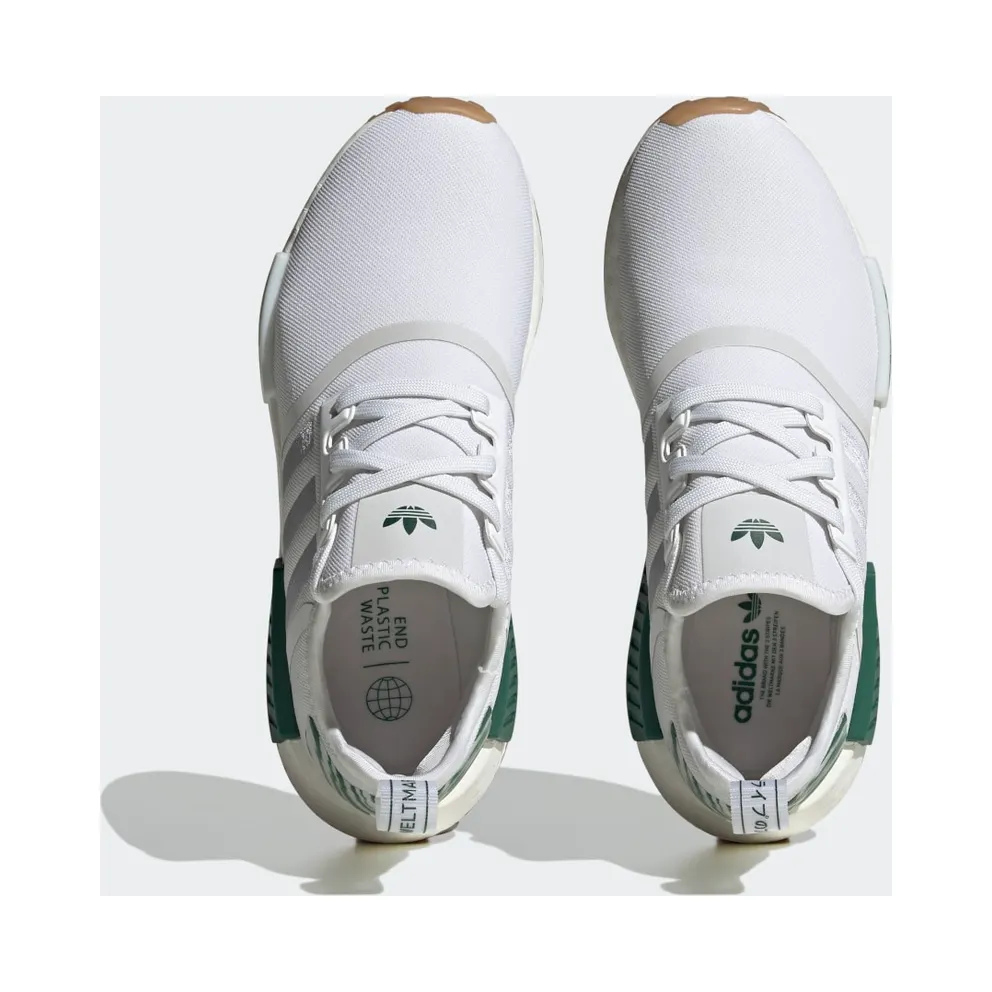 Adidas NMD_R1 Cloud White / Core White / Dark Green (IF7467)