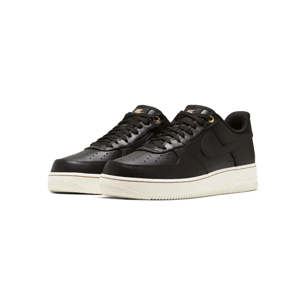 Nike Air Force 1 Low Black Pack Black/Sail-Metallic Gold-Vachetta Tan (CU6675-001)