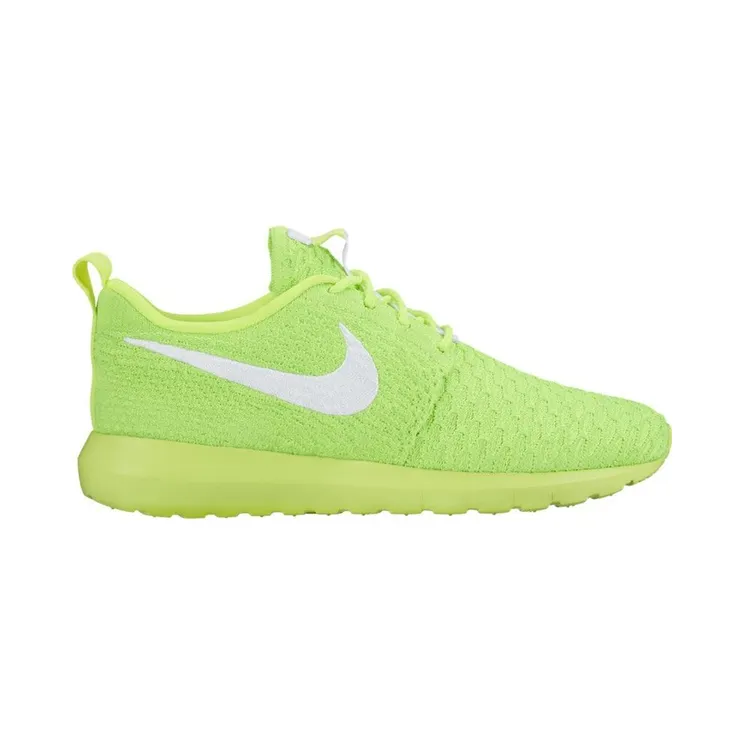 Nike Roshe NM Flyknit “Volt / Electric Green / White” (843386-701)