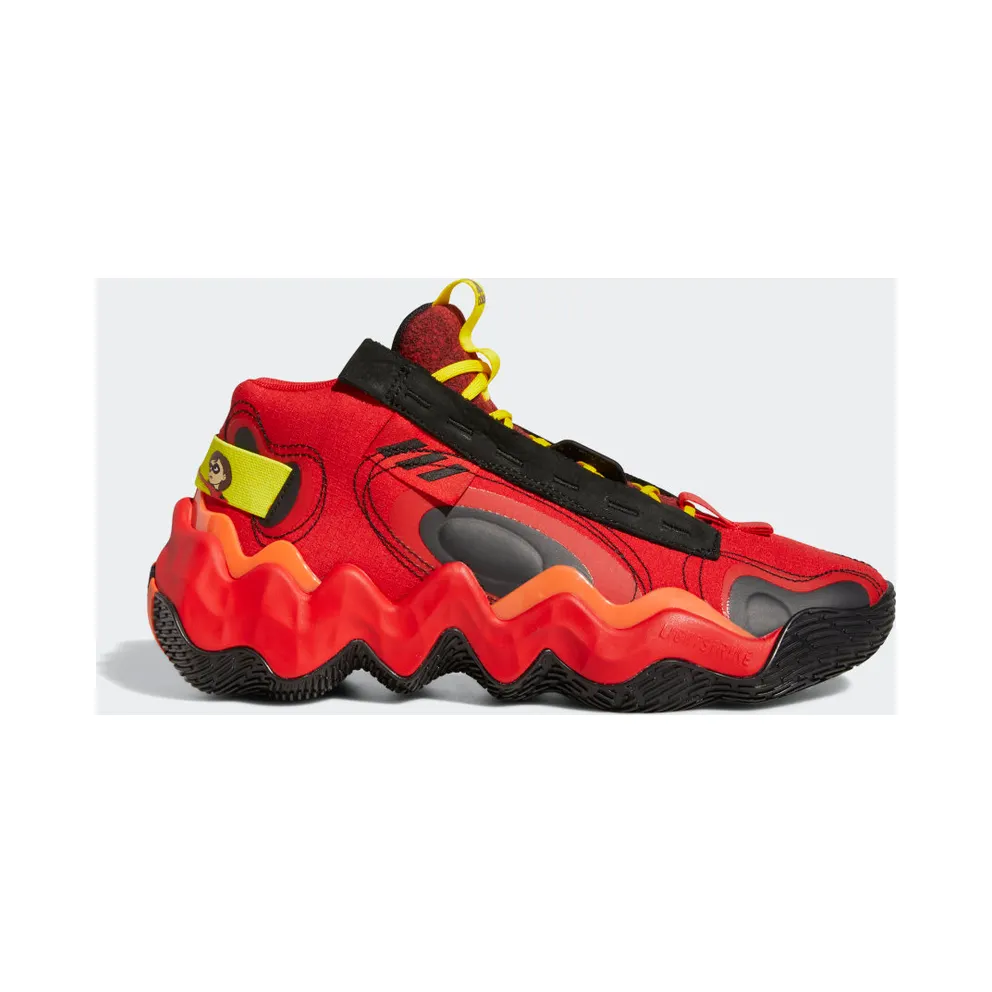 adidas Exhibit B Candace Parker Mid Basketballschuh Vivid Red / Core Black / Team Yellow (GZ2379)