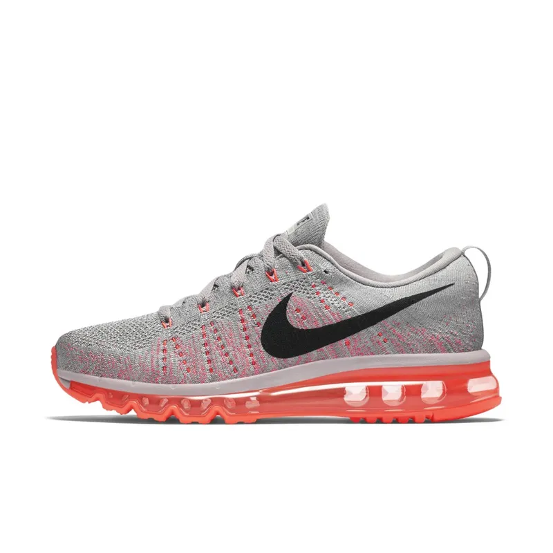 Nike WMNS Flyknit Air Max Ash Hyper Orange (2016) (620659-508)