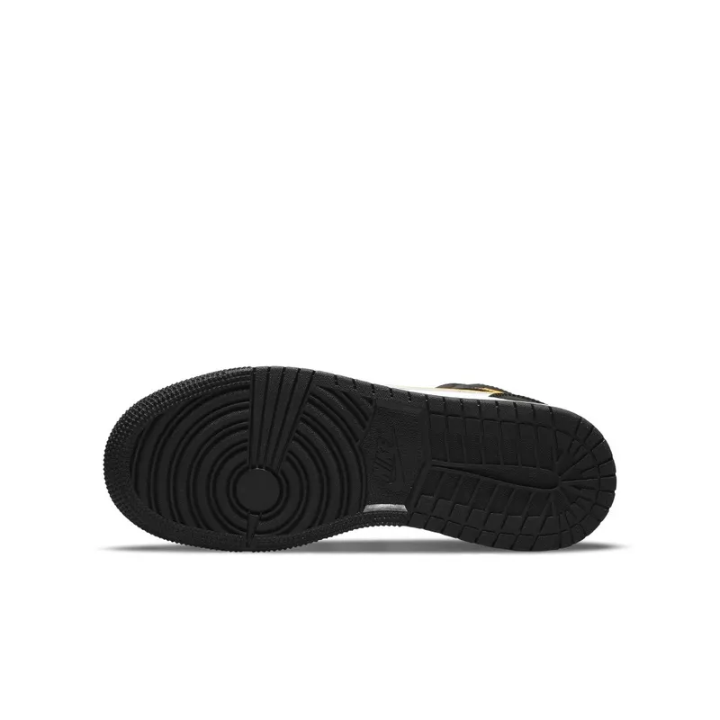 Air Jordan 1 Mid GS “Pollen / Black / White” (554725-177)