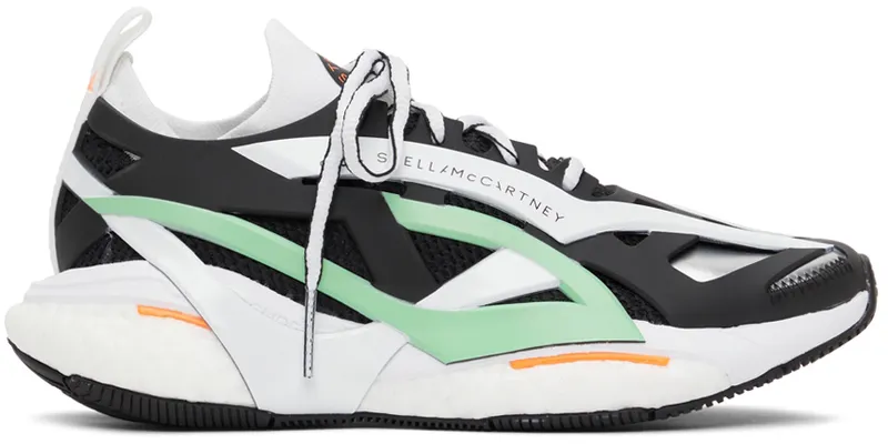 Adidas adidas by Stella McCartney SolarGlide Core Black / Cloud White / Bliss Green (GY6096)