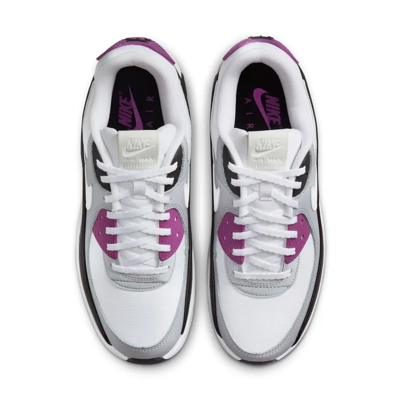 Nike Air Max 90 LV8 White Bold Berry Wolf Grey Photon Dust (FD4328-109)