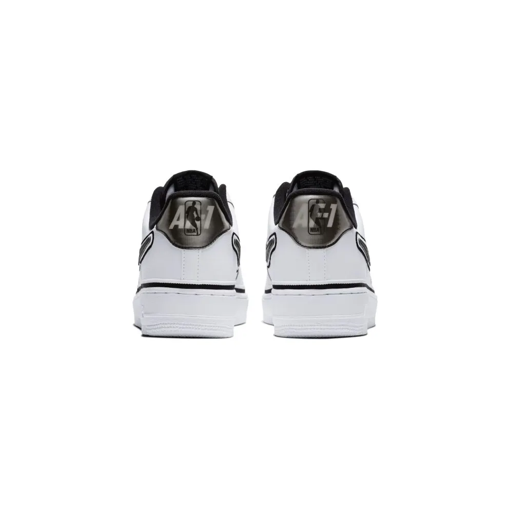 Nike Air Force 1 Low Sport NBA White Black White/Black-White (AJ7748-100)