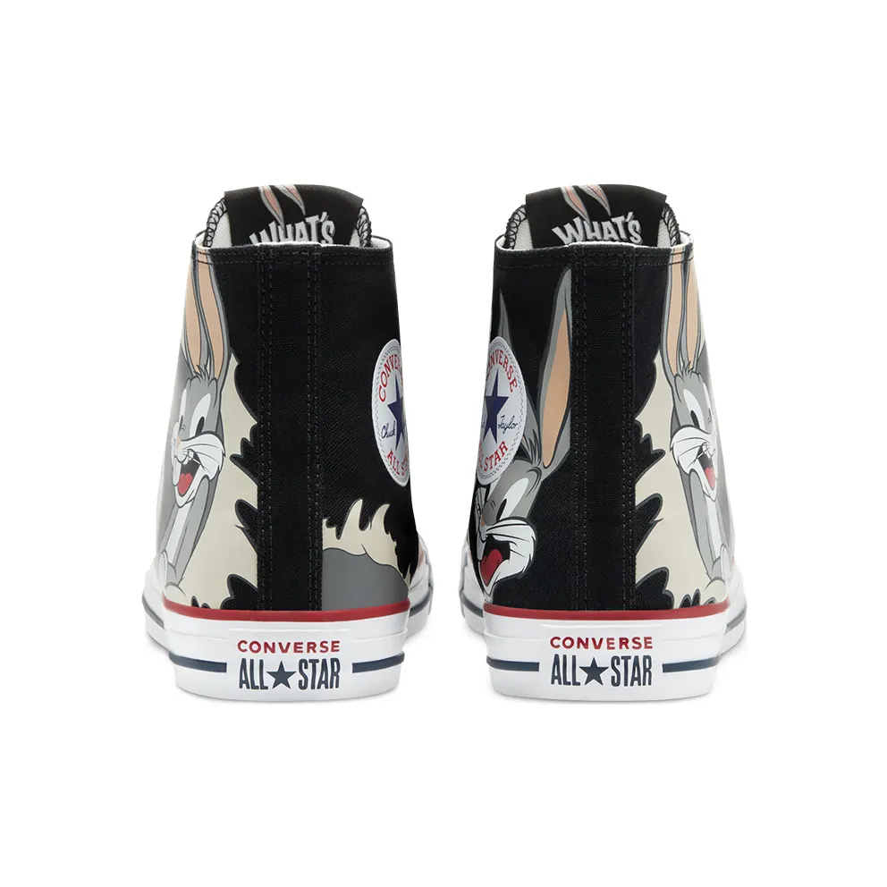 Converse Looney Tunes x Chuck Taylor All Star High ’80th Anniversary – Bugs Bunny’s Mischief’ Black/Multi/White (169225C)