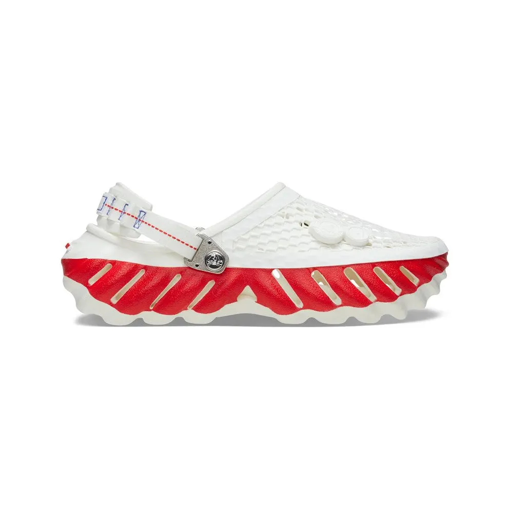 Crocs Echo Clog Kanghyuk White Red (209626-94S)
