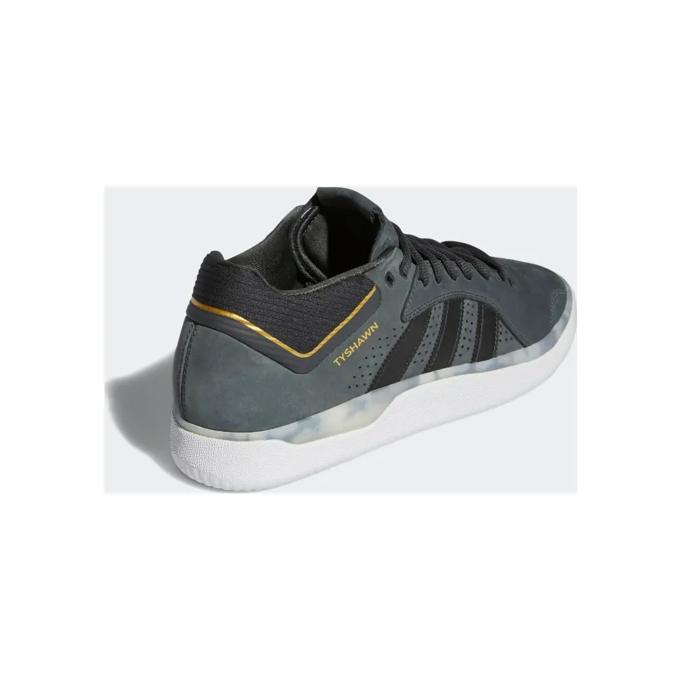 adidas Tyshawn Carbon / Core Black / Gold Metallic (GW4895)