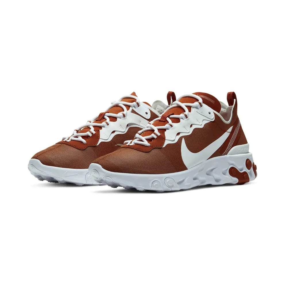 Nike React Element 55 Texas Desert Orange/White-White (CK4851-800)