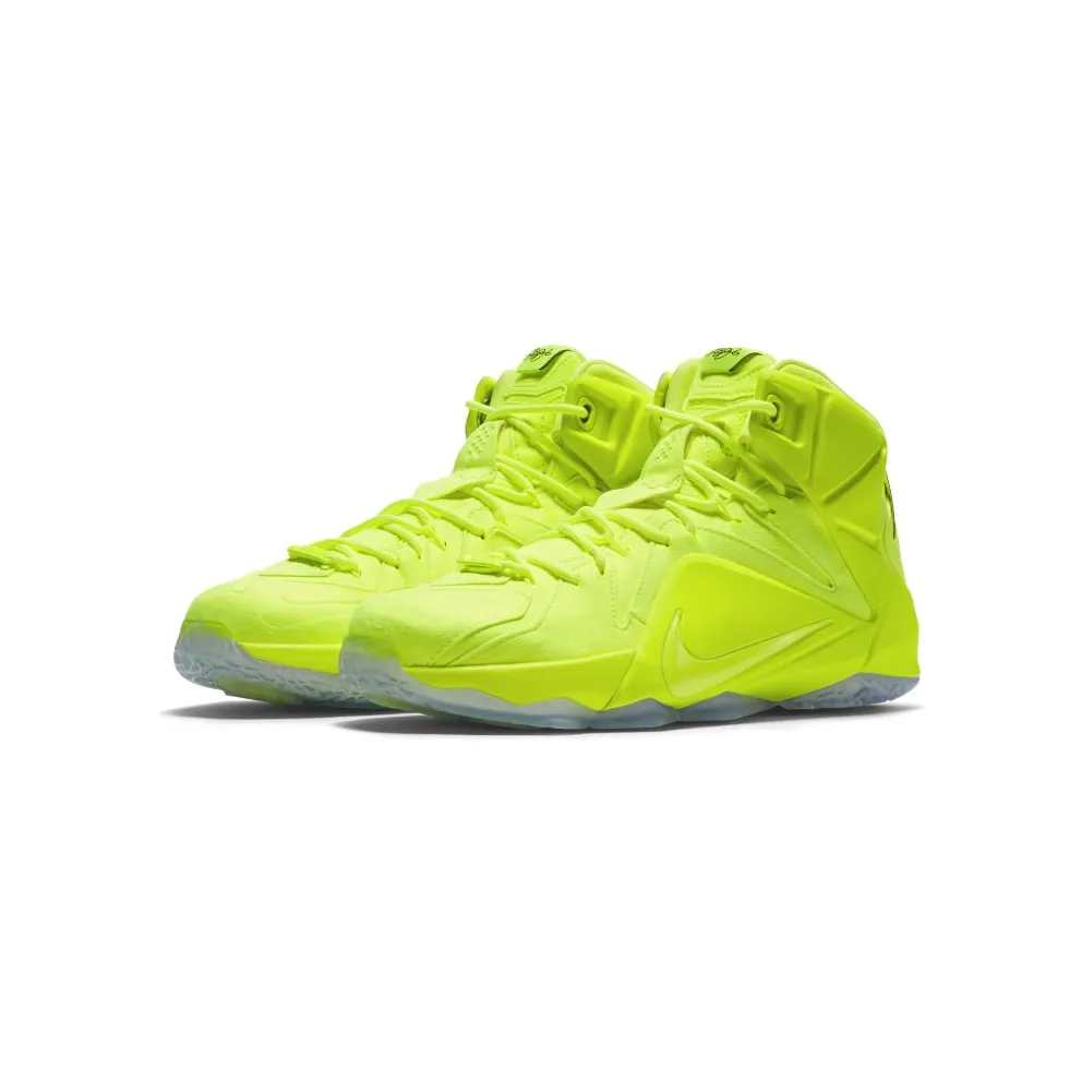 Nike LeBron 12 EXT Tennis Ball Volt/Volt-White-Black (748861-700)