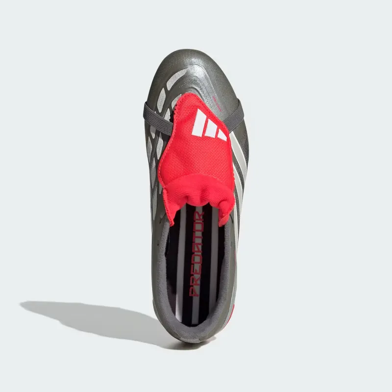 adidas Predator League Fold-Over Tongue FG Finishers Steel Pack (JR3312)
