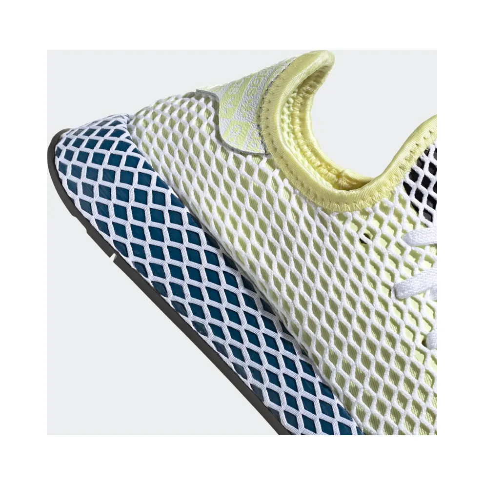 adidas Deerupt Runner Yellow Tint / Cloud White / Legend Marine (EF5377)