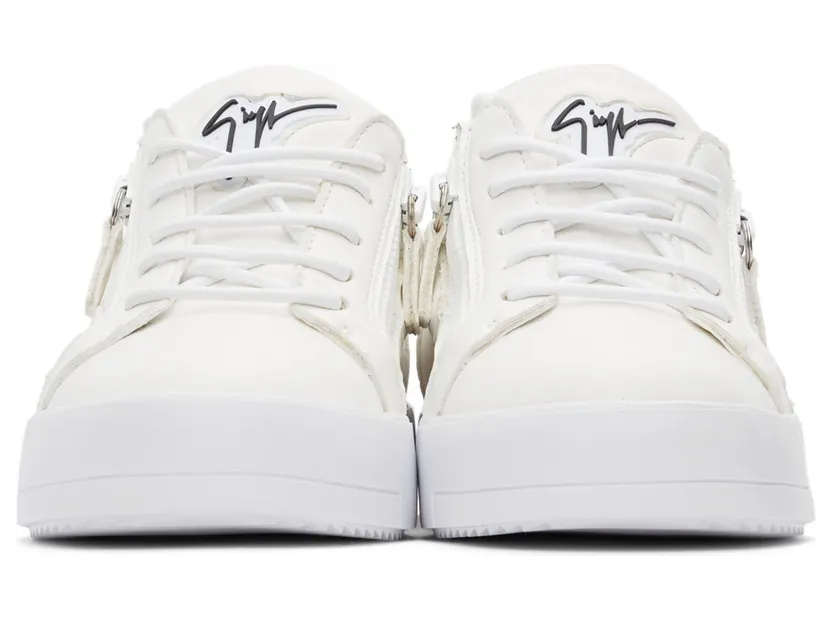 Giuseppe Zanotti White July Traze Sneakers (RU00067-87324) (2)