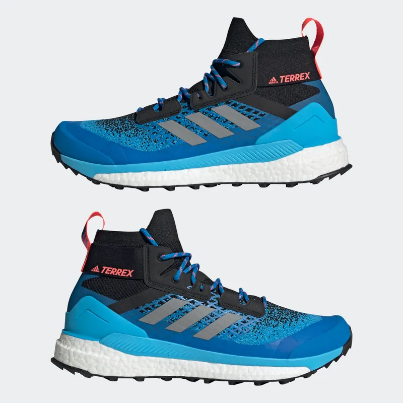 Adidas Terrex Free Hiker Primeblue Hiking Core Black / Grey Three / Blue Rush (GZ0334)