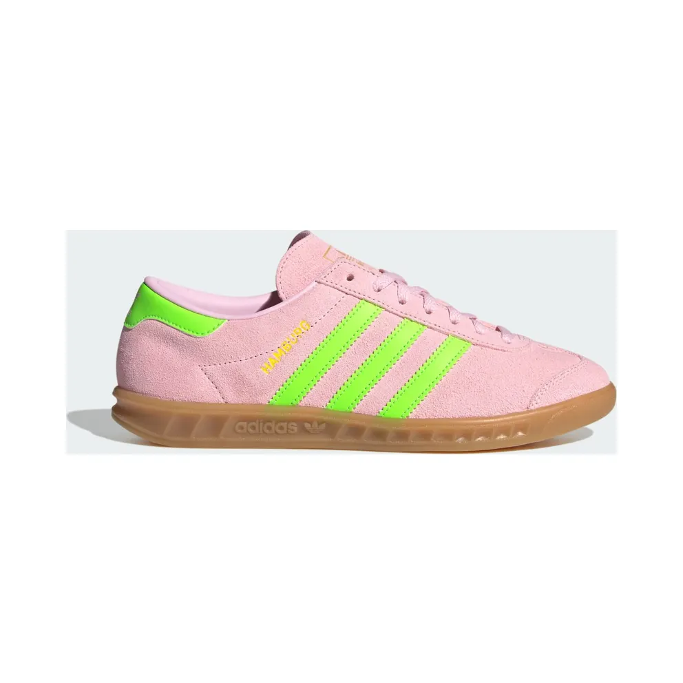 Adidas Hamburg Clear Pink / Solar Green / Gold Metallic (JS0683)