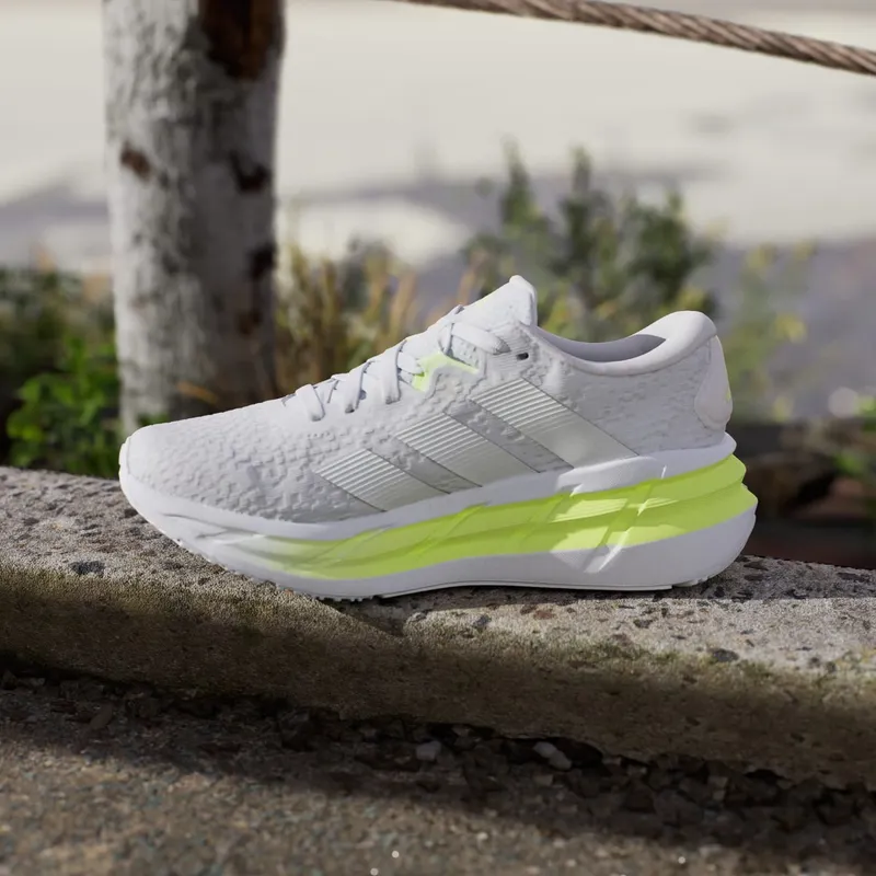 Adidas Adistar 4 Running Shoes Dash Grey / Zero Metalic / Hi-Res Yellow (JR0291)