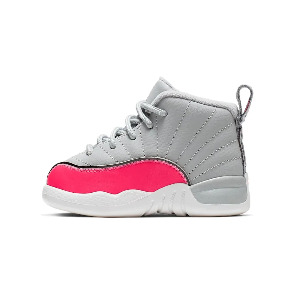 Jordan 12 Retro Wolf Grey Racer Pink (TD) Wolf Grey/Racer Pink-Black (819666-060)
